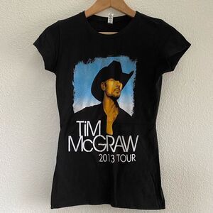 Tim McGraw Two Lanes Of Freedom Tour 2013 T-Shirt
